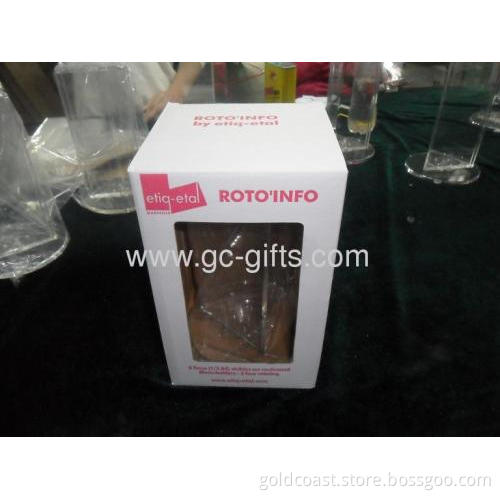Acrylic Rotary Restaurant Menu Holders 